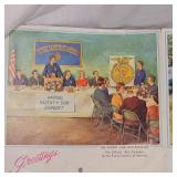 1963. 1964, 1965, 1966 Official Trojan FFA Calendars( Excellent Condition)