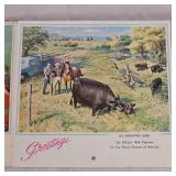 1963. 1964, 1965, 1966 Official Trojan FFA Calendars( Excellent Condition)