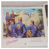 1963. 1964, 1965, 1966 Official Trojan FFA Calendars( Excellent Condition)
