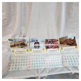 1963. 1964, 1965, 1966 Official Trojan FFA Calendars( Excellent Condition)