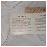 1963. 1964, 1965, 1966 Official Trojan FFA Calendars( Excellent Condition)