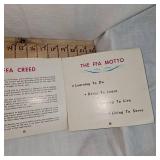 1963. 1964, 1965, 1966 Official Trojan FFA Calendars( Excellent Condition)