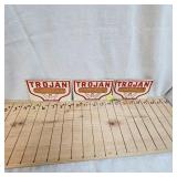 3 Original Trojan Window Stickers, 50-60
