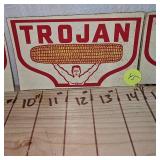 3 Original Trojan Window Stickers, 50-60
