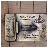 Trojan TX Belt Buck and Ashtray