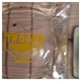 Trojan TX Belt Buck and Ashtray