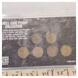 1982 Lincoln Cents with COA and Shell Case Penny Collection