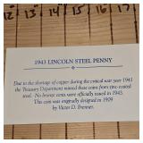 1943 Stell Cents Issue and 1976 BiCentennial Collection