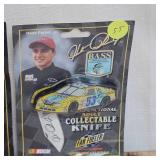 Dale Earnhardt and Hank Parker Jr Fan Fueler Knives(2)As New, Old Stock