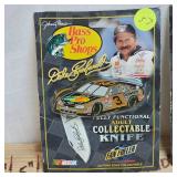Dale Earnhardt and 5oth Nascar Anniversary Fan Fueler Knives (2)As New, Old Stock