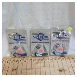 CASE lot of 3 SEC College Folding Knives