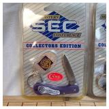 CASE lot of 3 SEC College Folding Knives