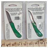 2- CASE Merry Christmas Knives