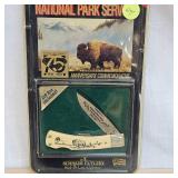 Schrade National Parks "Buffalo" Bone Handle Collector