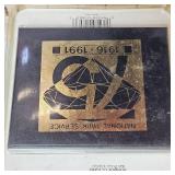 Schrade National Parks "Buffalo" Bone Handle Collector