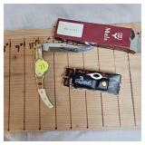 Dale Earnhardt and Muela Knives