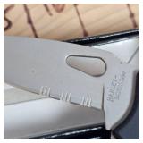 Motor Harley Davidson Knife in Zipper Case