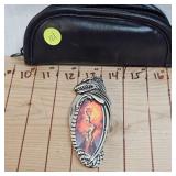 Franklin Mint Dragon Knife in Zippered Case