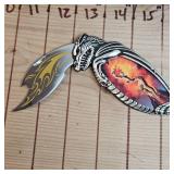 Franklin Mint Dragon Knife in Zippered Case