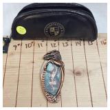 Franklin Mint Dragon Knife in Zippered Case