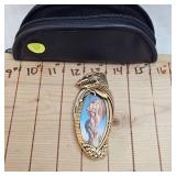 Franklin Mint Dragon Knife in Zippered Case