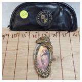 Franklin Mint Dragon Knife in Zippered Case