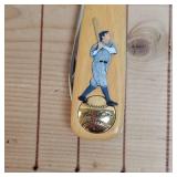 Babe Ruth #3 714 Home Run Knife, Limited Edition