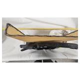 Vintage Mid Century Black Stallion Tv Lamp