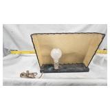 Vintage Mid Century Black Stallion Tv Lamp