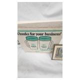 Pioneer Advertising Mugs/Montgomery Co-op Creamery Thermometer