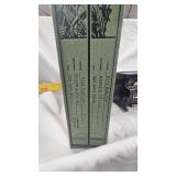 Willie & Joe WWII Years Volume Set, Leather Pack Strap(like new), Music Box