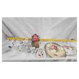 Cow Creamer, Cowbell, Aluminum S/P Set, Spoon Holder, Plates