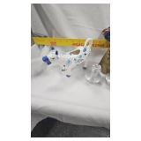 Cow Creamer, Cowbell, Aluminum S/P Set, Spoon Holder, Plates