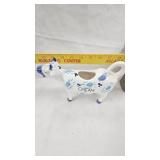 Cow Creamer, Cowbell, Aluminum S/P Set, Spoon Holder, Plates