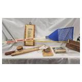 Bohemian Fishing/Hunting Lot, Back scratcher, GPS, Bottle Opener, Signs