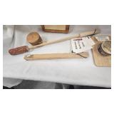 Bohemian Fishing/Hunting Lot, Back scratcher, GPS, Bottle Opener, Signs