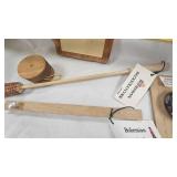 Bohemian Fishing/Hunting Lot, Back scratcher, GPS, Bottle Opener, Signs