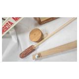 Bohemian Fishing/Hunting Lot, Back scratcher, GPS, Bottle Opener, Signs