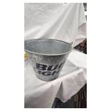 Bud Light Pail, Pearl Ale Can, SMS Champagne Glasses, Gettyburg Glass