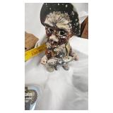 Fish Themed Decore Lot, Trivet, Sign, Game and Heico German Fishing Troll