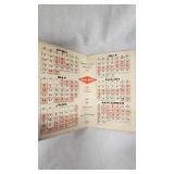 Twins/Grainbelt 1963 Schedule (Excellent Condition) and Spitoon