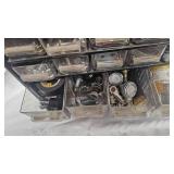 Small Tool Drawer Chest with Accessories (nuts, bolts, screws, washers, and more)