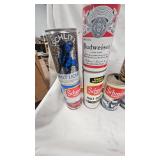 Lot of 18 Empty Schmidt Beer Cans, Various Designs