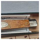 Remington Racing #75 Knife and Bid Buddy 6" Buck Style Knife