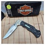 Motor Harley Davidson Knife Sheath and Uncle Same Folding Knife
