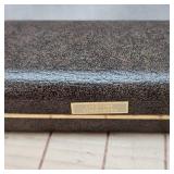 National Blade, Etched Ivory Handle and Black Knife