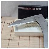 Etched Deer Knife, Mermaid Knife, Edge Stainless Knife