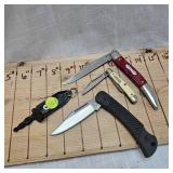 Colonial Redneck, Sears Craftsman, 4" Lockback, Mini Dagger Knives