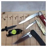 Colonial Redneck, Sears Craftsman, 4" Lockback, Mini Dagger Knives