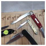 Colonial Redneck, Sears Craftsman, 4" Lockback, Mini Dagger Knives